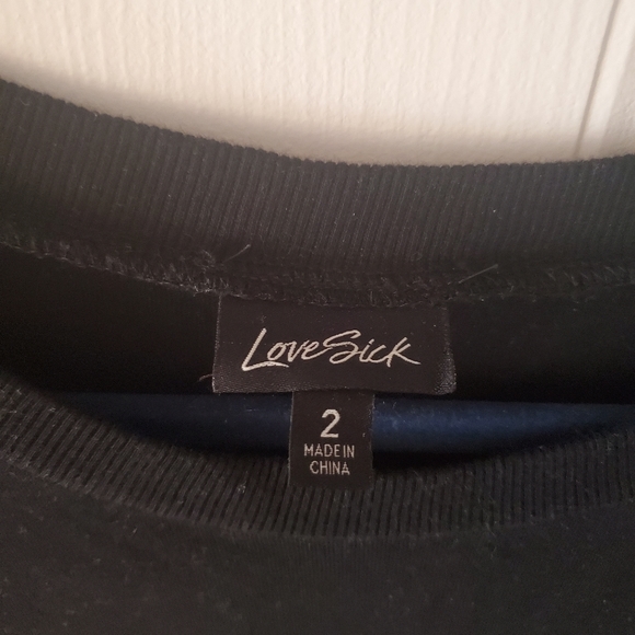 Torrid LOVESICK DOLMAN LACE-UP DRESS - COTTON TIE-DYE BLACK NWOT - Picture 9 of 10